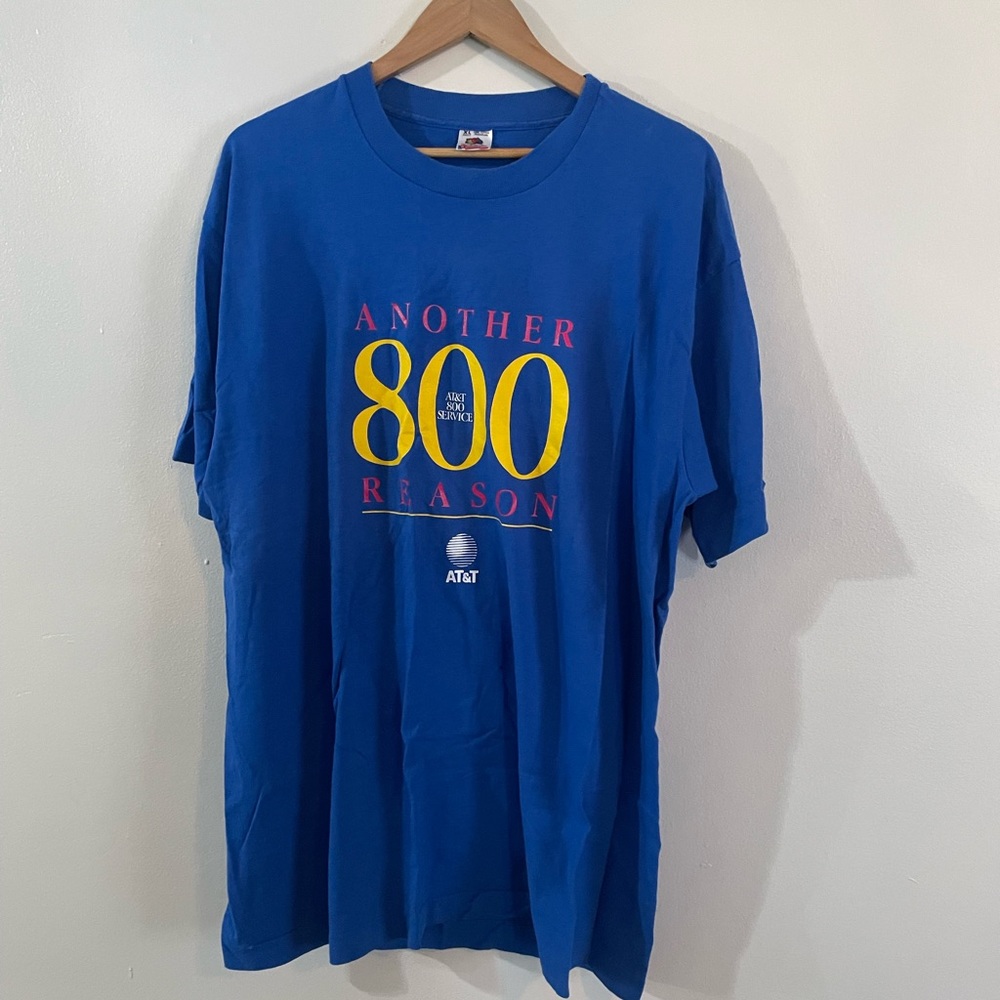 Vintage AT&T “another 800 Reason” Single Stitch T-Shirt | Size XL Made In USA